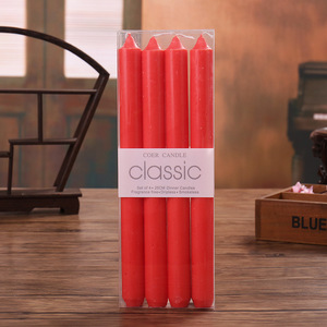 Velas de carillón de colores cónicos sin goteo sin perfume, velas de brujería para bodas, fiestas, cumpleaños - Product Image 6