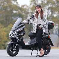 Moped 150cc, système d'injection électronique d'essence refroidi par eau, scooter à essence 150cc, moto à essence