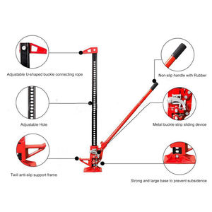 Elevador Hidráulico de Acero de Alta Resistencia para Vehículos Agrícolas, Herramienta de Recuperación Todoterreno, Gato Hidráulico para Camiones Agrícolas - Product Image 5