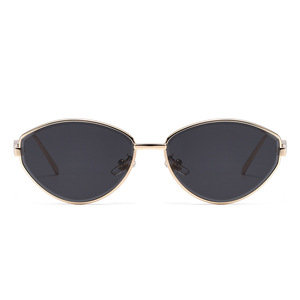 Jamie 9028 Metal Cat-Eye Sunglasses Gold Frame UV400 Women Outdoor Fashion - Product Image 5