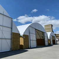 Abri dôme industriel portable sur mesure en usine, structure en acier galvanisé, toit étanche pour garage de transport, garage automobile, stationnement de voitures