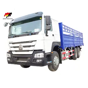 Secondhand Heavy Duty 6x4 Sinotruk 10 Wheeler 40tons Diesel Howo Chassis Cargo Truck Cargo Pick Up Truck For Ethiopia