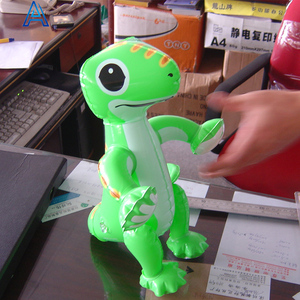 Lindo diseño de dibujos animados vinilo PVC aire soplado inflable dinosaurio Animal T-rex Tyrannosaurus Gecko <span class=keywords><strong>Gecco</strong></span> juguete de dibujos animados - Product Image 1