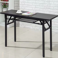 Table pliante moderne et minimaliste, petit bureau d'ordinateur, table de travail moderne, mobilier professionnel pour le bureau à domicile