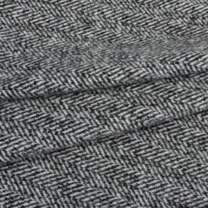 Tissu Hacci Jacquard Chevrons Fil Teint Rayonne Ploy Span Stretch Brossé Tricoté Tissu Textile Fournisseur pour Vêtement Utilisation Costume - Product Image 2