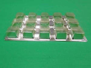 Tùy Chỉnh Phong Cách Mới Khay Vỉ Cho Sô Cô La Sushi Kẹo & Bánh Nhựa Dùng Một Lần Tấm & Bát Bền <span class=keywords><strong>Cpet</strong></span> Chất Liệu - Product Image 6