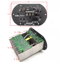 Caisson de basses de voiture pour amplificateur de puissance PCB Board High-Power Speaker Mainboard FR-4 Audio/Video Processing 12V/220V Universal