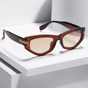 Elegante Nuevo Marco ovalado Gafas De Sol de alta calidad UV400 TAC lentes de protección solar para fiesta, viaje, calle, colorido - Product Image 1