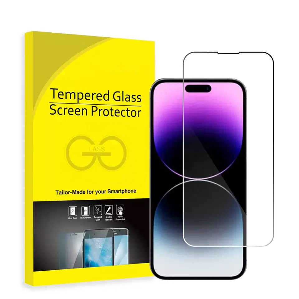 HD Full Coverage Compatible tempered glass Jetech Screen Protector For Iphone Iph 11 12/12 12 Mini 5.4-Inc 13/ With 13 Pro