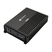 Amplificateur audio de voiture haute performance 1 canal RMS 1200W |   Amplificateur multicanal à circuit imprimé double couche classe D