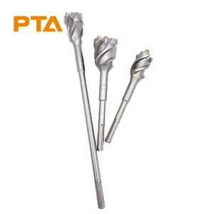 SDS Max Đột Phá Đường Hầm Bits Máy Phay Bê Tông Cho Tường, Gạch, Nề Khoan