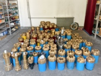 Foret PDC en gros d'usine pour l'exploitation minière, outil de forage forgé pour l'exploration géologique et les puits d'eau