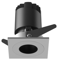 Lampu Plafon Led Kotak 12W, Lampu Downlight Plafon Led Kualitas Tinggi Dapat Diredupkan untuk Hotel