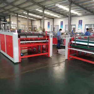 Automatic pp woven bag making machine cutting machine sewing and printing collecting machine