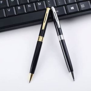 High Quality Twist Metal Ballpoint <b>Pen</b> with logo Luxury Rollerball <b>Pen</b> Customizable Business Signature Metal <b>Pen</b> Black - Product Image 1