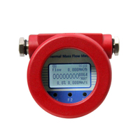 Convertidor de medidor de flujo másico de gas térmico para medición de gas utilizado para medir aire comprimido, gas natural, nitrógeno y otros gases
