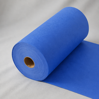 Blaues SMS-Vliesstoff 35gsm 40gsm 1,6m Großhandel Fabrikpreis Atmungsaktiv und Wasserdicht SMMS Vliesstoff TNT PP Vliesstoff