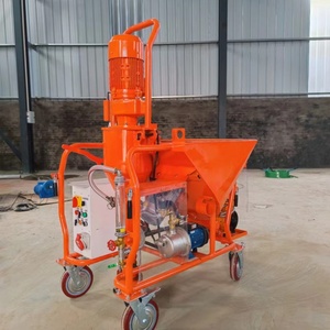 Machine à plâtrer chinoise pour murs intérieurs, machine à projeter le ciment et le mortier pour projets de plâtrage de maisons - <span class=keywords><strong>prix</strong></span> de la machine à plâtrer - Product Image 3