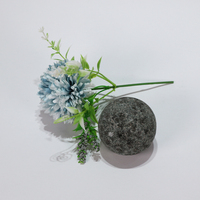 Boule d'eau rotative en pierre, design moderne et épuré, pour décoration de table, présentoir de salle d'exposition et bijoux
