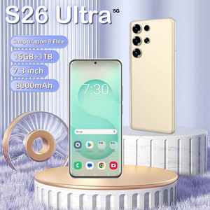 ขายตรงจากโรงงาน รุ่น Global S26 Ultra 5G สมาร์ทโฟน Deca Core <span class=keywords><strong>LTE</strong></span> 16GB+1TB หน้าจอ 7.3 นิ้ว HD ความละเอียดสูง 108MP ระบบ Android15 ภาษาฝรั่งเศส - Product Image 2