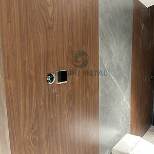 <span class=keywords><strong>Panel</strong></span> Compuesto de Aluminio con Aspecto de <span class=keywords><strong>Madera</strong></span>, Paneles Sándwich de Panal para Decoración de Interiores, para División de Paredes - Product Image 3