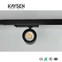 Lampu Sorot LED COB Modern Aluminium 20W Bersertifikasi CE ROHS Berkualitas Tinggi Terintegrasi Super Terang untuk Hotel