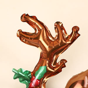 Bandeau de bois de noël ballons en feuille de <span class=keywords><strong>film</strong></span> d'aluminium pour la décoration d'événement d'anniversaire de fête en gros - Product Image 5