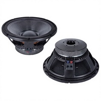 Haut-parleur professionnel actif de 15 pouces en ferrite avec bobine vocale de 4 pouces, 800 W, impédance de 8 ohms, son surround pour utilisation sur scène