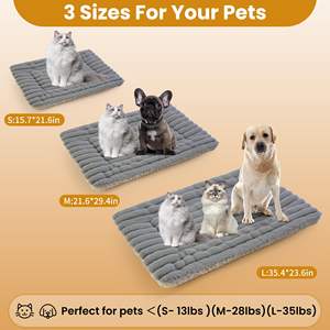 Wasbare Huisdieren Krat Pad Voor Binnen Buitenshuis Gebruik Omkeerbaar Tweezijdig Gebruik Zelfverwarming Mat Voor Katten En Honden Zelfverwarmend Kattenbed - Product Image 6