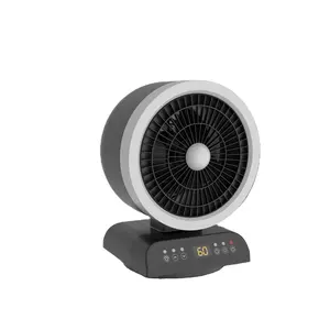 New Portable Electric Heaters Fan 1200W PTC Ceramic Heat 2-Speed Mini Low-Noise Household Space Heaters Electric Heater