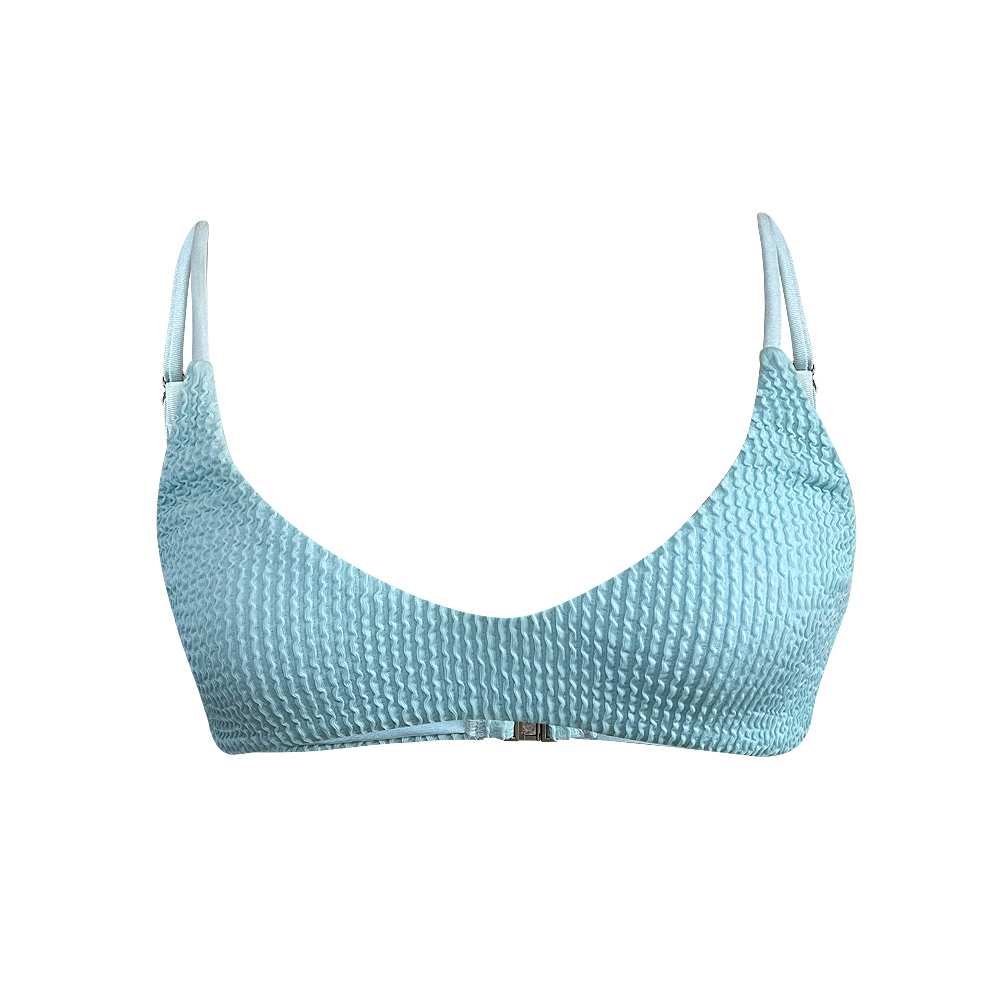 Top azzurro