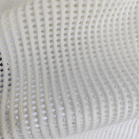 Tissu en maille respirante 3D 100% polyester, prix d'usine pour vêtements