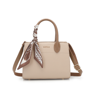 Women's Medium <strong>Top</strong> Handle Crossbody Bag PU Structured Handbag with Zipper Closure Waterproof 2-2.9L Capacity for Daily - Product Image 1