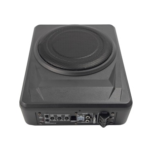 Subwoofer Ultrafino de 10 Pulgadas <span class=keywords><strong>para</strong></span> Auto, Alta Potencia, Bajos Profundos, Instalación No Destructiva Bajo el Asiento, Altavoz Modificado - Product Image 1