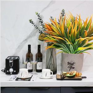 Orquídeas colgantes artificiales decoración interior y exterior flores decorativas - Product Image 6