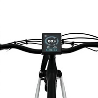 Vélo électrique 27,5 pouces, batterie lithium 48V 15Ah, moteur puissant, frein à disque mécanique 7 vitesses, écran LCD personnalisé