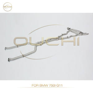 OUCHI Acier inoxydable pour BMW 750i G11 Catback Silencieux de tuyau d'échappement avec valve Pièces de réglage de performance automatique de haute qualité - Product Image 6