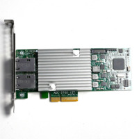 Tarjeta de Red de Perfil Bajo Supermicro AOC-STGS-I2T con Adaptador PCI-E Ethernet de Doble Puerto y 10GbE