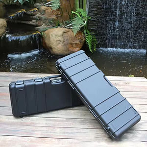 Estuche Rígido Multifuncional Impermeable para Exteriores, Resistente a Impactos, para Pesca y Caza, Estuche Largo de Plástico Duro - Product Image 1