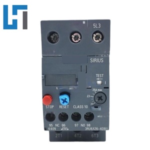 ใหม่ต้นฉบับโมดูลรีเลย์โอเวอร์โหลดความร้อน 3RU6126-4DB1 ตัวควบคุมการเขียนโปรแกรม PLC 3RU61264DB1 ในสต็อก - Product Image 1