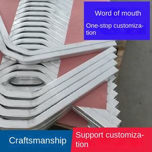 פרופיל מסילת אלומיניום כבדה לכיפוף מסילה לרכב הסעות RGV וקו מגע הזזה - Product Image 5