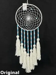 Hediye dokuma Ins tarzı Dreamcatcher kapalı açık aydınlık duvar dekor el yapımı dokuma rüya yakalayıcılar