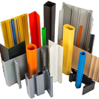 Profil Plastik PVC Kustom untuk Profil Aluminium Desain Modern Penggunaan Apartemen Garansi 3 Tahun
