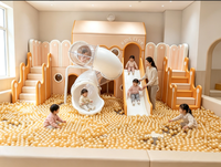 Aires de jeux souples sur mesure en mousse et en acier pour enfants, idéales pour les espaces commerciaux et les cafés