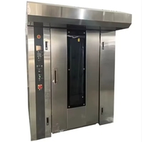 16/32/64-bakjes commerciële industriële draairooster pizzaovens elektrisch/gas grote bakapparatuur broodbakkerijen digitale bediening