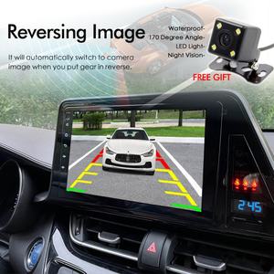 Autoradio stéréo sans fil CarPlay Android 13 avec commande vocale IA, 8+128 Go, navigation GPS pour Toyota C-HR 2016-2019, vidéo multimédia 2DIN - Product Image 3