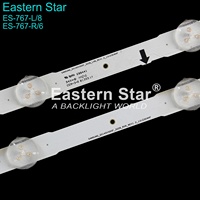 ES-767 65H LED BAR 2014SVS65F D4GE-650DCB-R2 BN96-30436A utilisation pour bande de rétroéclairage TV Sam Sung HG65ND478