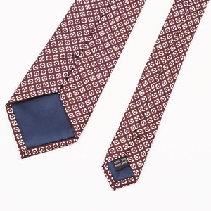 OEM/ODM Venta directa de fábrica Corbata de hombre de negocios Logotipo personalizado 100% Seda Hecho a mano Patrón personalizado Corbatas - Product Image 3