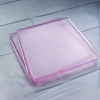 Plateau repas ATLAS 2/3 taille, finition miroir transparente, plateau personnalisable pour les avions commerciaux et les jets d'affaires, restauration en vol, vente en gros