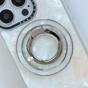 Soporte Magnético Personalizado para Teléfono con Anillo Giratorio de 360 Grados, Soporte Magnético de Perlas para Teléfono, Soporte para iPhone - Product Image 3